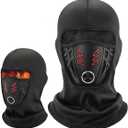 Balaclava Ski Face Mask, Winter Windproof Warm Mask 3D Design Breathable Bandana,Windproof Thermal in Cold Weather for Motorcycle