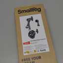 SMALLRIG Magic Arm Clamp Kit, Camera Mount Articulating Friction Arm w Super Clamp, w 1/4"-20 Screw and Thread Hole, for Camera, Light, Monitor, Webcam or Action Camera 1.5kg, for Table, Tube