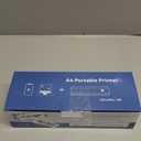 HPRT Bluetooth Wireless Printers MT810 for Portable Travel，with Printer Paper Rolls for MT810(2 Rolls | 8.3''x23')