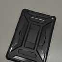 Amazon Fire HD 10 & Fire HD 10 Kids Pro Tablet Case (Only 13th Gen, 2023 Release), DJ&RPPQ Full Body Rugged Hands-Free Viewing Stand Back Cover with Screen Protector, Also for 10in Sony Nokia - Black