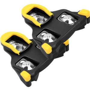 Thinvik Bike Cleats for Shimano SPD-SL System Pedals Compatible with SH11 Road Bicycle Replacement Cleats & Indoor Cycling for Three-Hole Cycling Shoes Men Women