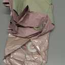 Pink White Heart Balloons, Foil Bow Balloons, 10Pcs 18 Inch Heart Shaped Balloon and 38 Inch Helium Pink Cream Bow Balloon for Girl Women Birthday Valentines Baby Shower Bridal Wedding Party Decor