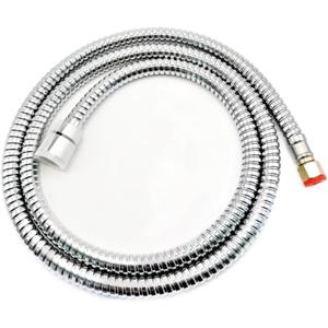 Socila Professional Stainless Steel Shampoo Bowl Hose - 1/2" Thread Sprayer Head to 1/4" Thread Water Pipe for Barber Shop & Salon Sink Replacement Part for Faucet and Sprayer