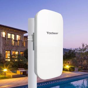 Outdoor WiFi ExtenderWiFi Booster | Repeater & AP ModeIP65 Weatherproof | Up to 300Mbps WiFi Repeater | Easy Set Up WiFi Repeater Wireless Signal Booster with Ethernet Port