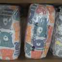 The Honest Company Comfort Dry Disposable Daytime Diapers for Sensitive Skin, Hypoallergenic, Beary Cool + Big Trucks, Super Club Box Size 6 (35 lbs), 68 Count