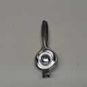 TEZZ Premium Lemon Squeezer, Large Heavy Duty Handhelp Juicer for Lemon, Metal Hand Press Citrus Juicer, Lime Squeezer Bar Tool, Manual Citrus Press (Silver)