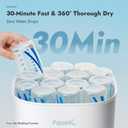 Papablic Bottle Sterilizer and Dryer Pro Max, 13 Bottles Extra-Large Capacity for Big Family, Electric Steam Bottle Sanitizer for Baby Bottles, Parts & Other Newborn Essentials