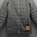 THE NORTH FACE Women's Aconcagua 3 Hooded Jacket | Insulated Winter Coat, Wind & Water Resistant, Attached 3 Piece Hood with Cinch Cord, TNF Grey-NPF, Medium