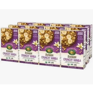 Nature's Path Organic Gluten Free Sunrise Cereal Crunchy Vanilla, Best By 02/28/2026