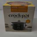 Crock-Pot 4-Quart Manual Slow Cooker, Black