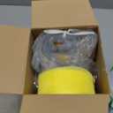 SilTriangle 30 Pcs Clear Bee Gift Bag with Handle Ribbon PVC Bee Party Favor Bag Reusable Honey Bow Goodie Treat Snack Party Supplies for Birthday Gender Reveal Baby Shower, 7.9''x 7.9''x 3.2''