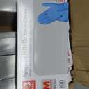 Basic Medical Blue Nitrile Exam Gloves - Latex-Free & Powder-Free - NGPF 7002 (Case of 1,000), Medium (Blue, M)