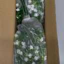Artificial Flowers for Outdoors, Outdoor Faux Plants, 12 Bundles UV Resistant Realistic, Faux Flowers for Outdoor Planters, Spring Summer Home Garden Decoration, White