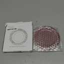 zerokyclan Ceramic Jewelry Tray Decorative Ring Holder and Trinket Dish for Women Wedding Engagement Birthday Gift for Her Jewelry Organizer Vanity Tray (red)