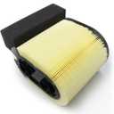 Air Filter Element Assembly FA1927 Compatible with 2017 2018 2019 Ford F250 F350 F450 F550 Super Duty 6.7L V8 Powerstroke Diesel Engine Replace HC3Z-9601-A PA8219