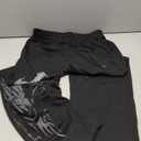 Men's Graphic Sweatpants Gothic Punk Streetwear Joggers Gym Workout Lounge Pants with Pockets, M