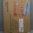 H-Qprobd 3' x 2' Magnetic Whiteboard Large Dry Erase White Board 36"x24" Aluminum Presentation Whiteboard with Long Pen Tray, 6 Markers, 2 Erasers &12 Magnets