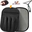 Electrostatic Pet Hair Remover Glove  Black, Ambidextrous, Reusable for Cats and Dogs