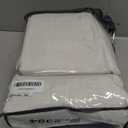 100% Blackout Curtains for Living Room, 96 Inch Curtains 2 Panel Set Light Blocking, Back Tab & Rod Pocket Thermal Insulated Drapes Bedroom Windows Home Decor(52W  96L inch, Greyish White)