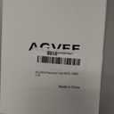 AGVEE 2 Pack 6.6ft Lightning Extension Cable, Braided Female to Male Extender Full Function Cord Compatible with iPhone iPad, Data Sync Video Audio & Charging Connector Adapter, Dark Gray