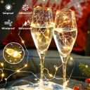 4 Pack 60 LED Fairy Lights Battery Operated with Timer, 20FT Waterproof String Lights Indoor Outdoor, Cuttable Battery Light for Home Bedroom Wedding DIY Centerpiece Christmas Decorations (Warm White)