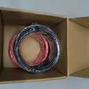 12 Gauge Marine Wire 12 AWG Marine Grade Wire Include 12 Gauge 30FT Red & 30FT Black,12 AWG Tinned Copper Electrical Cable for Boat Speaker Battery Lighting Solar Panel Automotive Camper Trailer