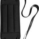 Ergonomic Travel Footstool Swing Raises Thighs Reduces Swelling Permanent University Cloth for Long Expeditions Aircraft Chair Footrest with Modifiable Belts