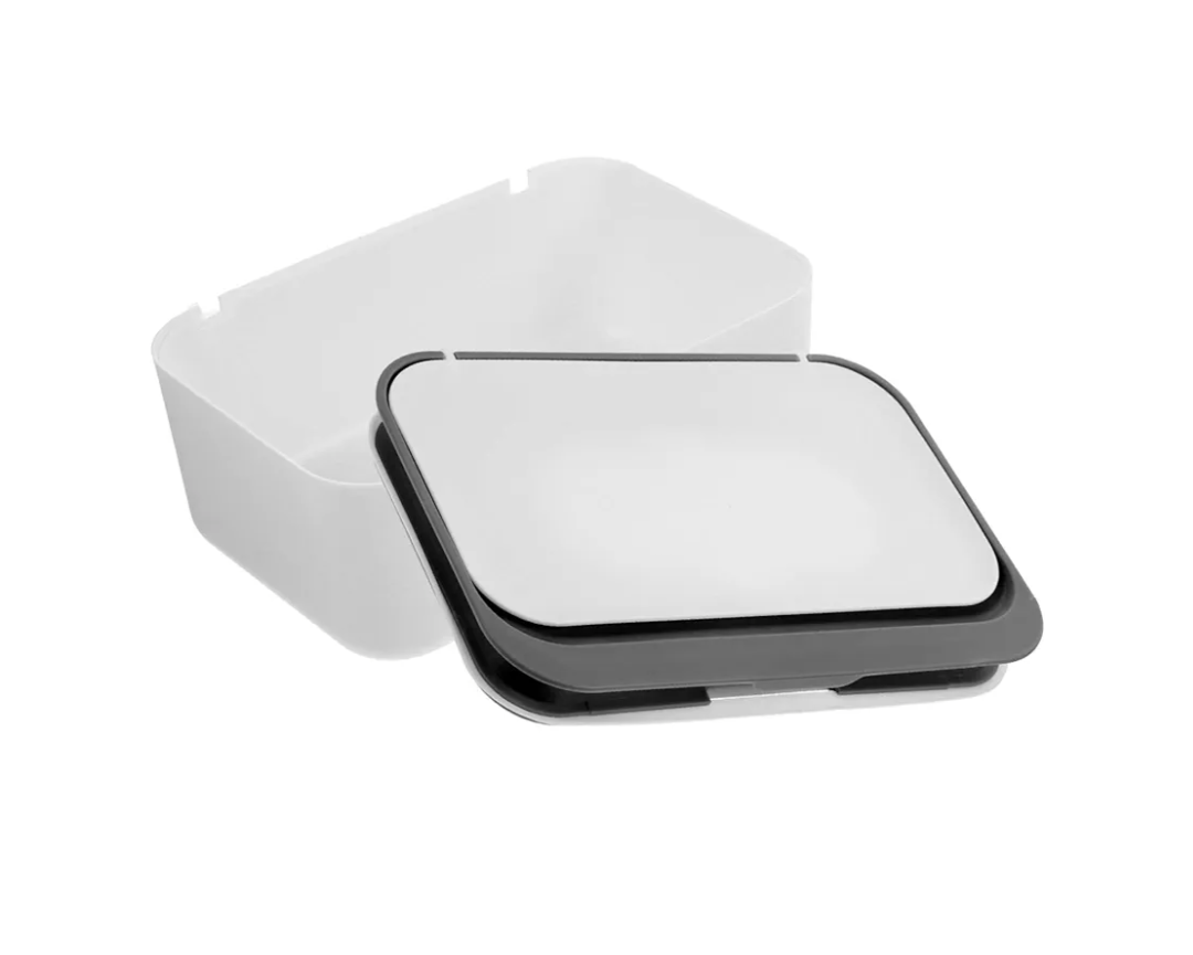Wet and Dry Tissue Box Wipe Case Wipes Container Wipe Holder Wipe Dispenser Wipes Case Wipes Dispenser Wipe Containers Refillable Wipes Holder Pp Dark Pack of 2