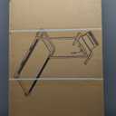 Walking Pad with Handle Bar, 3.5HP Electric Portable Walking Pad Treadmill with Handles, 0.6-10MPH Running Treadmill with Handles for Home Small, Big Screen, 400LBS Capacity