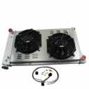 3 Row Radiator Shroud Fan Thermostat For 67-72 68 Chevy C10 C/K 10 20 30 Pickup