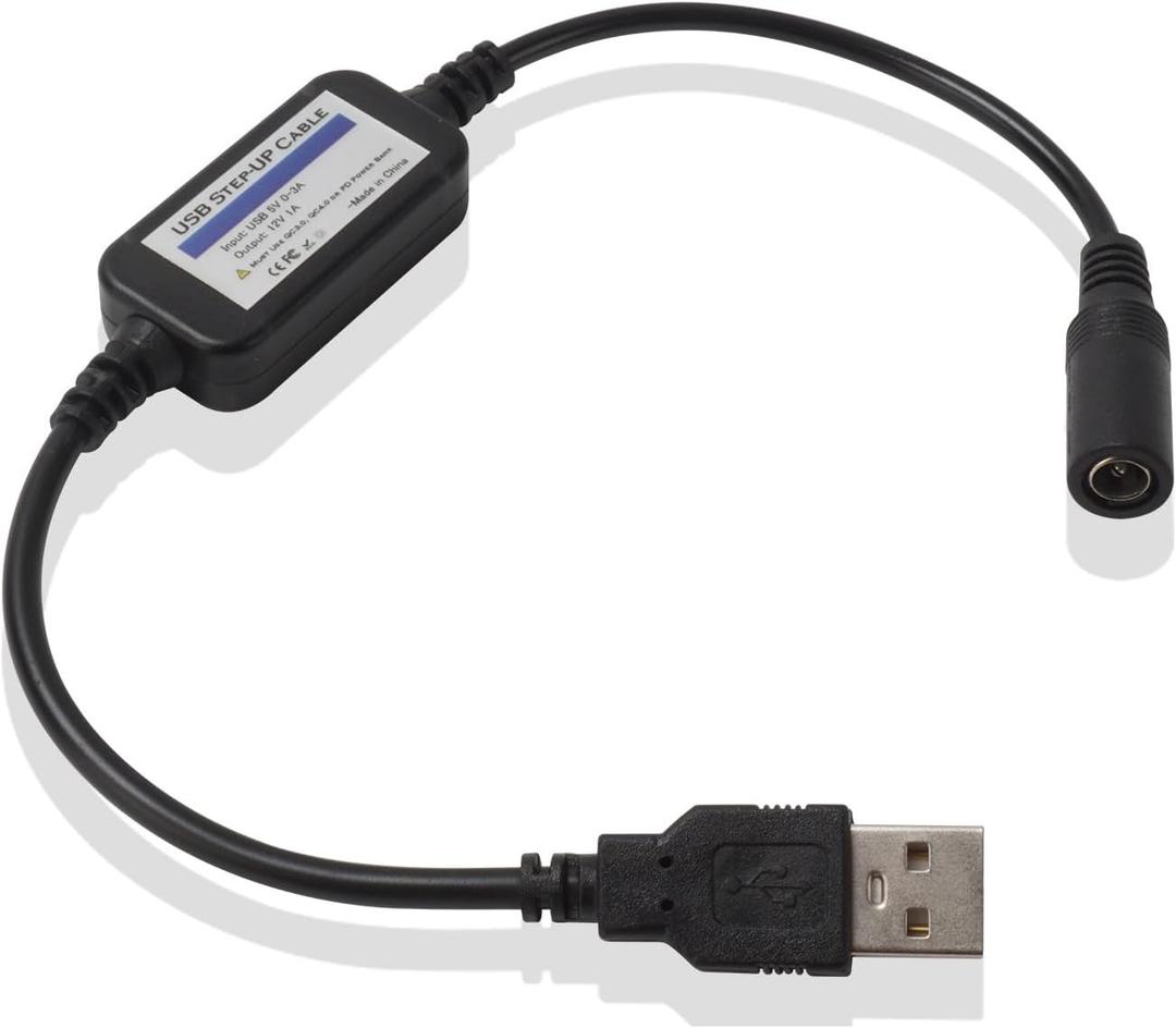 Heated Jacket Adapter Charger USB Plug Cable Compatible with M12, Revean, Snap-on, Metabo, Craftsman, AEG, Makita (Easy for Travelling and Outdoor)