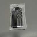 ID Badge Holder with Lanyard, Lanyards for Id Badges Reel Retractable Heavy Duty Removable Name Tag Holder, American Flag Lanyard for ID, Nurse Teacher Office Gifts