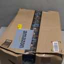 NICETOWN Natural Linen Curtains 100% Blackout for Sliding Glass Door 2 Panels W66 x L96, Pinch Pleated Linen Blend Window Treatments Sound Reducing Room Divider for Bedroom/Living Room