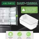 2 PACK DA97-12650A Refrigerator Door Shelf Bin (Right) fit for Sam-sung Refrigerator Parts RF260, RF261, RF263 Replaces DA63-06963 DA63-07104A - BY AMI PARTS