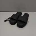 Athlefit Women's Slip On Platform Sandals Casual Bohemia Open Toe Summer Beach Flatform Slide Sandals, Size 10