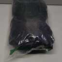 Runcati Mens Crewneck Sweater Casual Textured Knitted Thermal Pullover Sweaters Black. Size XL