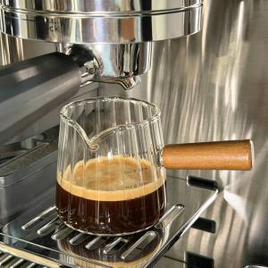 Espresso Cups Compatible with Ninja Espresso Machine Accessories, 180ml Glass Espresso Shot Cups for Ninja Cafe Luxe
