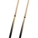HNQQ Pool cue Stick/ Billiards cue Stick 57" Set of 2 Pool Stick with 13mm Fiber Leather tip, Weight 200Z