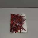 SIMISI RIBBON 24Pcs Burgundy Christmas Velvet Ribbon Bows Decorations Xmas Ornaments Vintage Decor for Tree, Wreath, Garland (3/8'' Width, 5 * 7 inch)