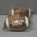 HyDren 2 Pcs Football Plush Pillows - 12" Soft Fluffy Football Pillows Stuffed Footballs Throw Pillow Sports Ball Throw Pillow for Kids Boys Girls Bedroom Nursery Room Decoration Birthday Party Gift