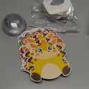 Blosssound 36 Sets Animals Candy Cards with Domes DIY Safari Jungle Animals Candy Holder Zoo Lion Tiger Gift Card Boxes for Kids Birthday Baby Shower Wild One Party Favors Supplies, 9 Styles