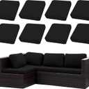 Outdoor Cushion Covers Set,10 PCS Patio Furniture Couch Seat Slipcovers, Replacement for Sofa Sectional Chair(CoverOnly)