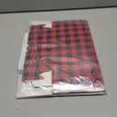 Cholemy 30 Pcs Christmas Cookie Boxes with Window Bulk Buffalo Plaid Christmas Gift Boxes for Gift Giving 8.3 x 6 x 3.7 Inch Xmas Bakery Containers for Pastries Donuts Treat Xmas Party Favors