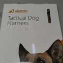 AUROTH Tactical Harness for Large Dogs No Pull Adjustable Pet Harness Reflective K9 Working Training Easy Control Military Service Pet Vest Army Yellow XL 