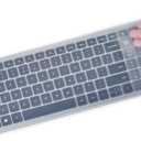 Keyboard Cover Skin for Dell Pro Plus Wireless Compact Keyboard - KM7120W KB740, Dell KM7120W Desktop Keyboard Protector, Clear