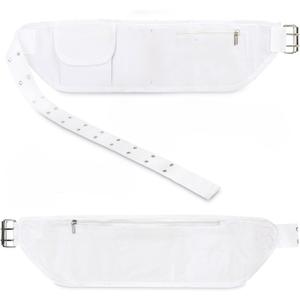 Generic Ihram Belt for Hajj and Umrah - Adjustable Size with Front Pockets and Zippered Compartments