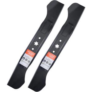 46 inch Mower Blades for 942-04244A 942-04290 MTD Cub Cadet XT1 XT2 LT46 RZT L46 46" Deck Lawnmower Replace 942-04244 742-04244 High-Lift (2 Pack)