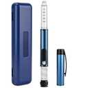 60 Unit Reusable Pen Injector Device with Adjustable Dose Dial Compatible,Clear Scale Design and Protect Case