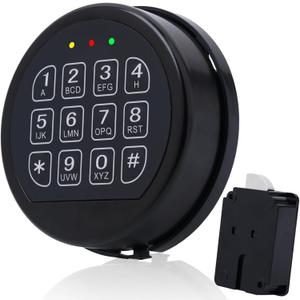 Gun Safe Lock Replacement with Swing Bolt Lock Electronic Safe Keypad for Gun Safe and Strong Vaults Door