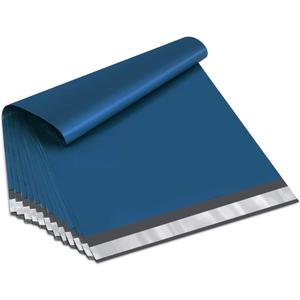 UCGOU Poly Mailers 12x15.5 Inch Navy Blue 100 Pack Medium Shipping Bags #5 Strong Thick Mailing Envelopes Self Sealing Adhesive Waterproof and Tear Proof Boutique Packaging Postal for Clothing
